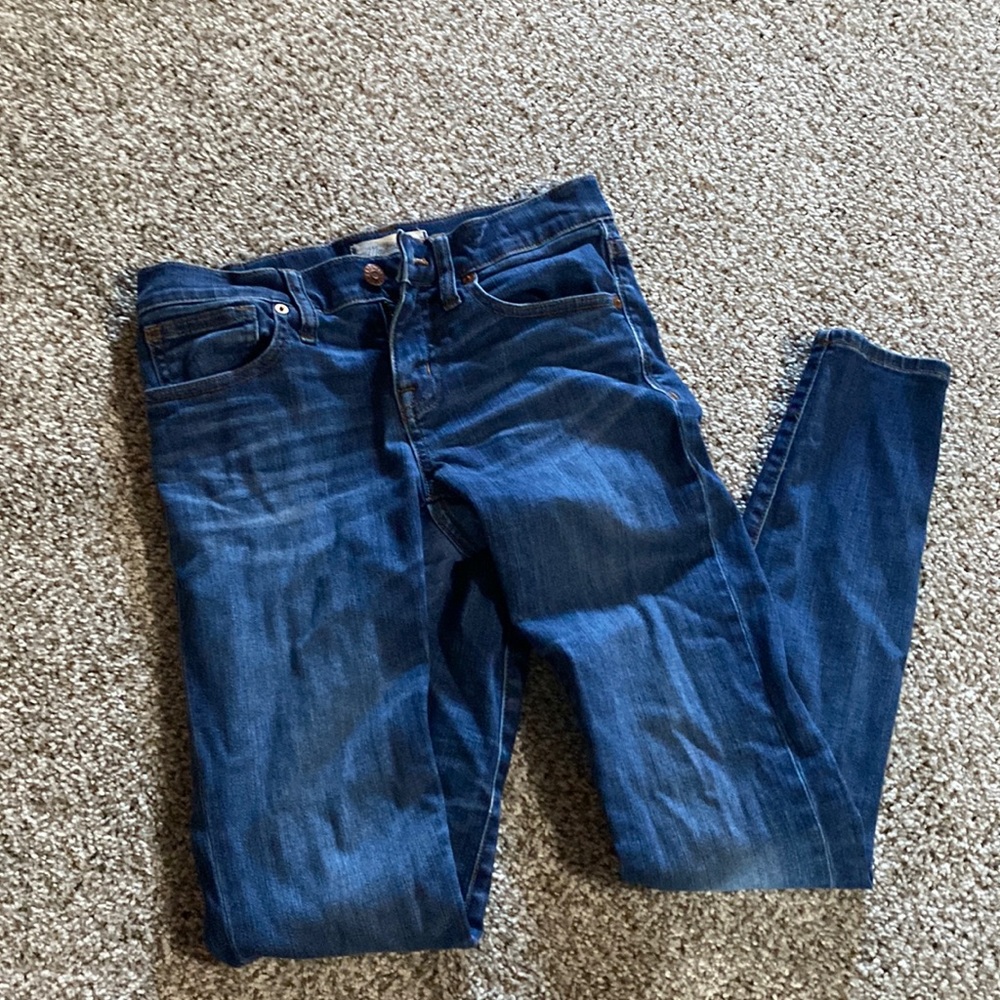 Madewell skinny jeans